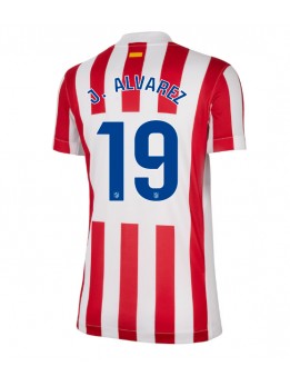Atletico Madrid Julian Alvarez #19 Replika Hemmakläder Dam 2025-26 Kortärmad